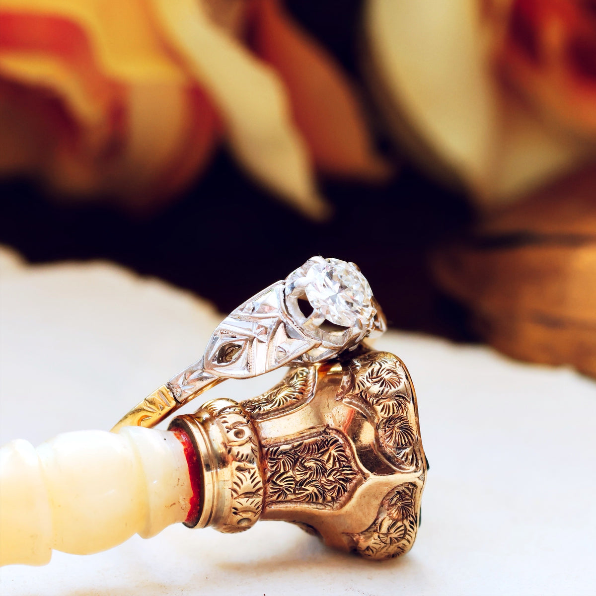 A Truly Lovely Vintage Diamond Engagement Ring
