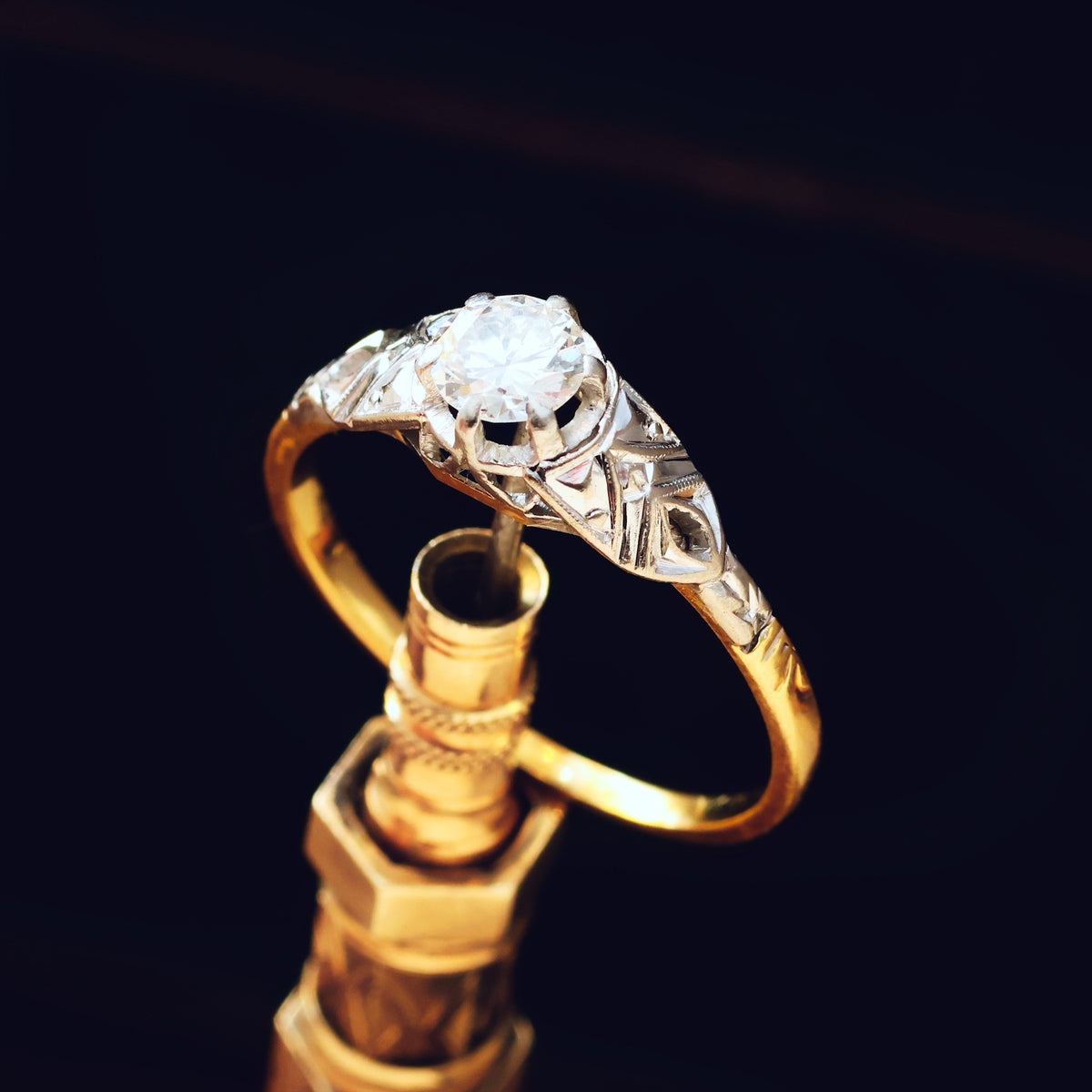 A Truly Lovely Vintage Diamond Engagement Ring