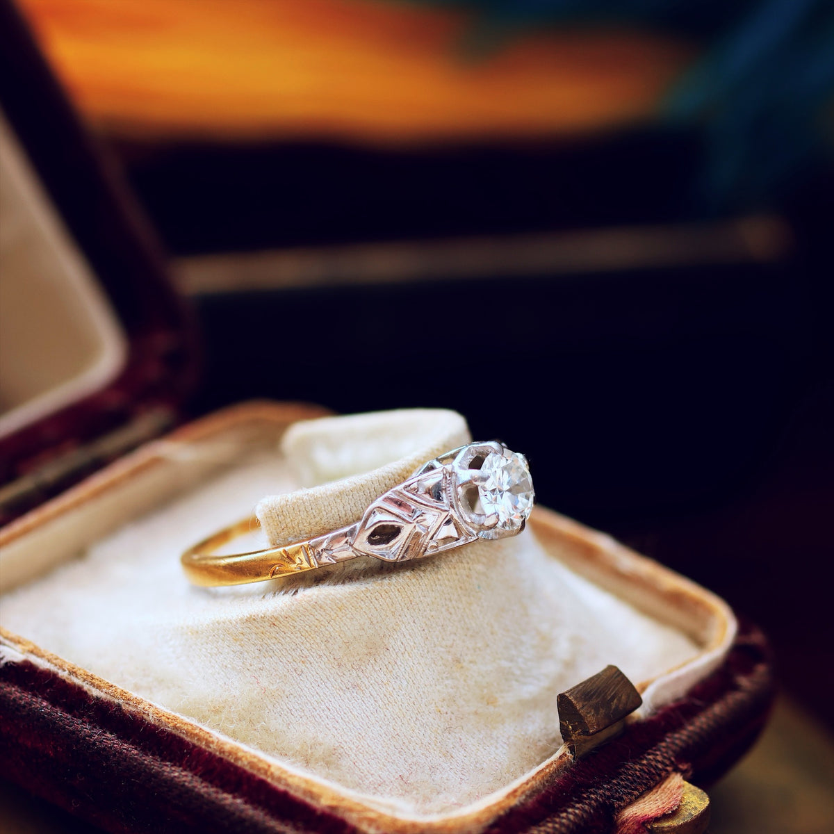 A Truly Lovely Vintage Diamond Engagement Ring