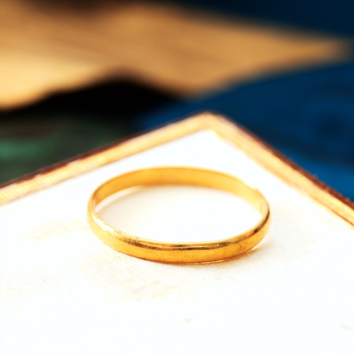 Scarce Date 1879 22ct Gold Wedding Ring