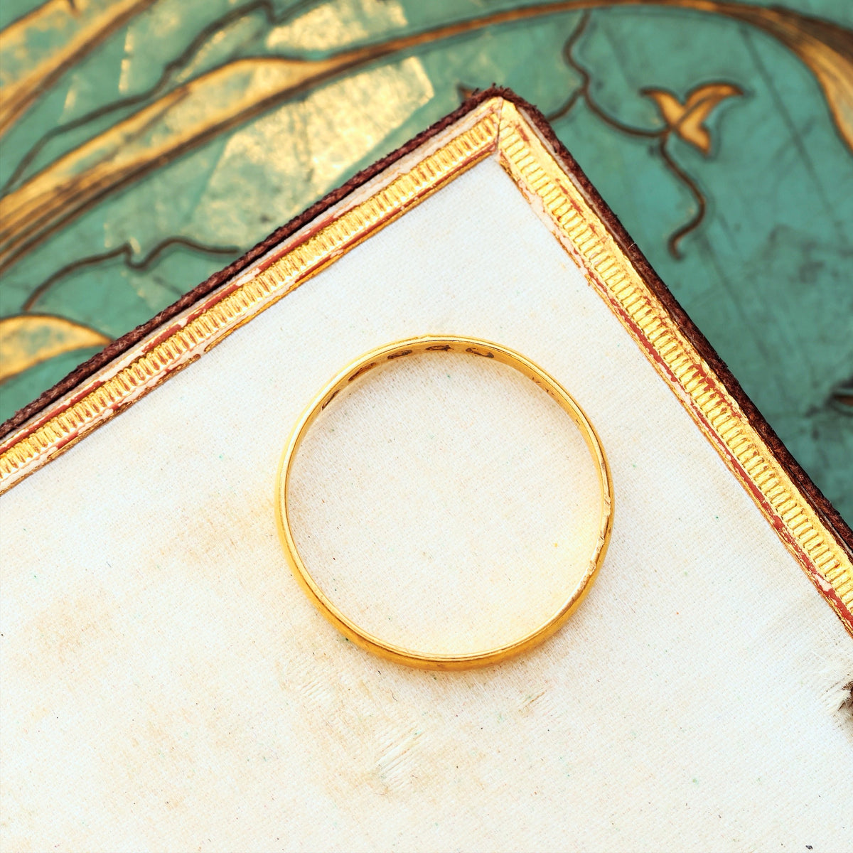 Scarce Date 1879 22ct Gold Wedding Ring