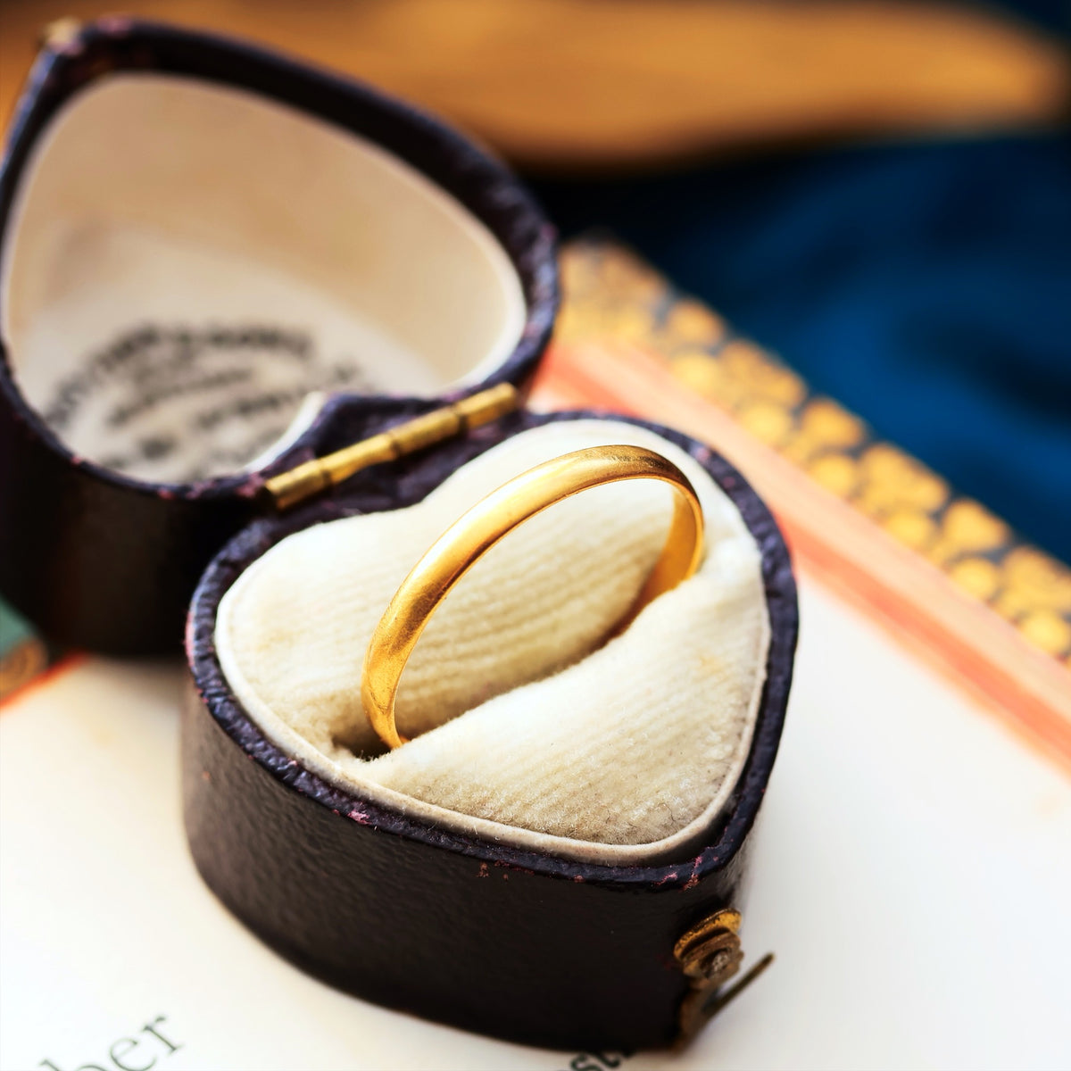 Scarce Date 1879 22ct Gold Wedding Ring