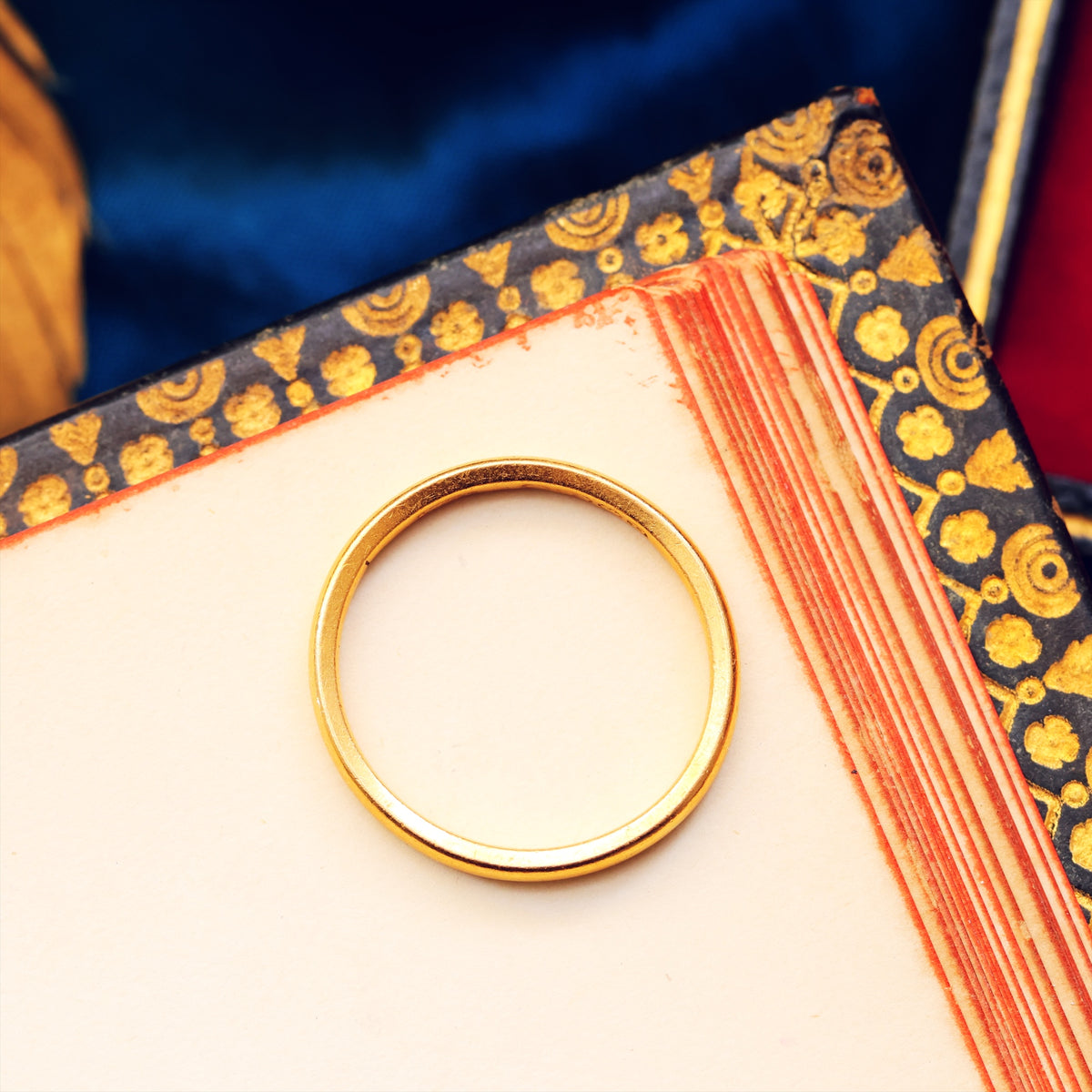 Vintage Date 1928 22ct Gold Wedding Ring