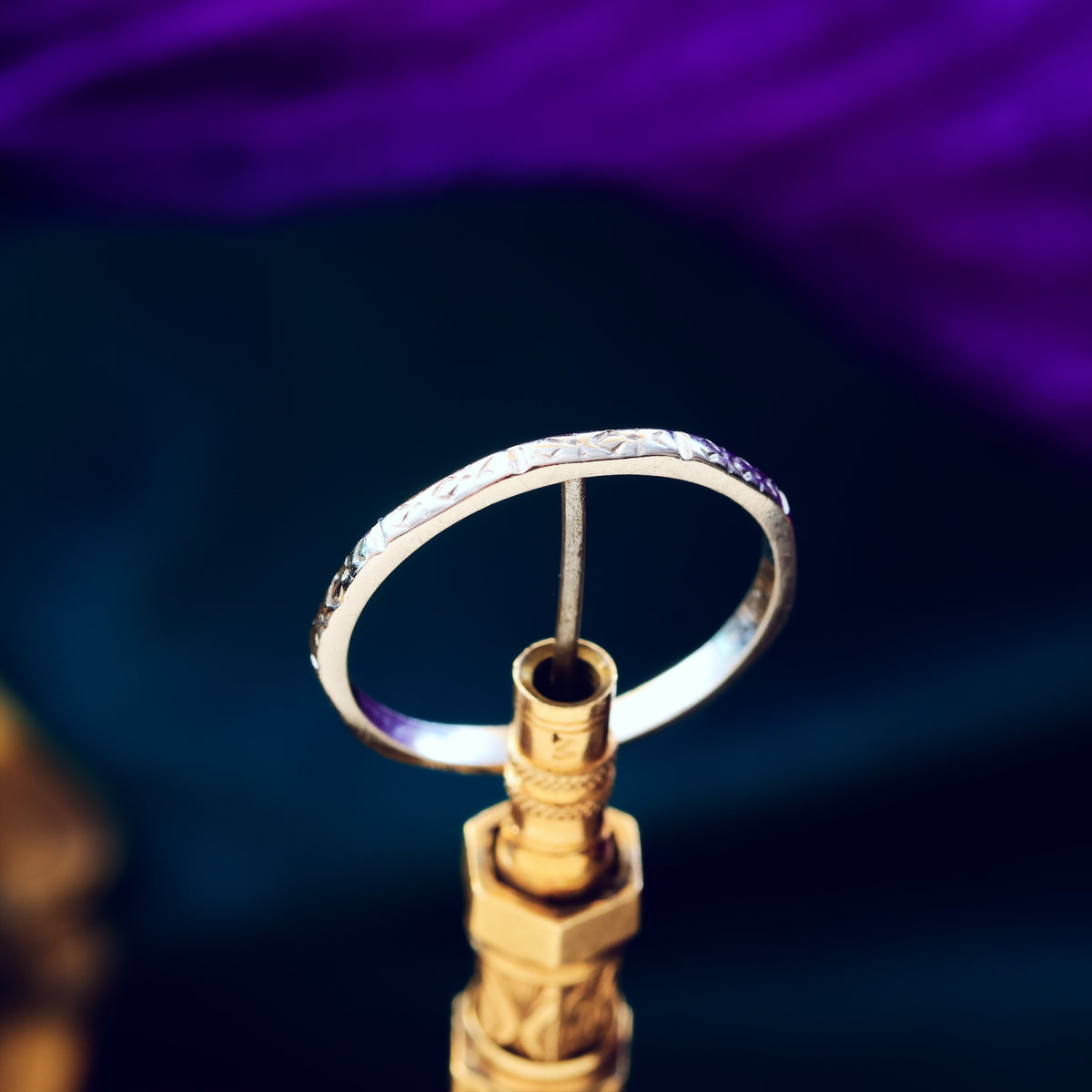 An Adorable Little Vintage Diamond Engagement Ring