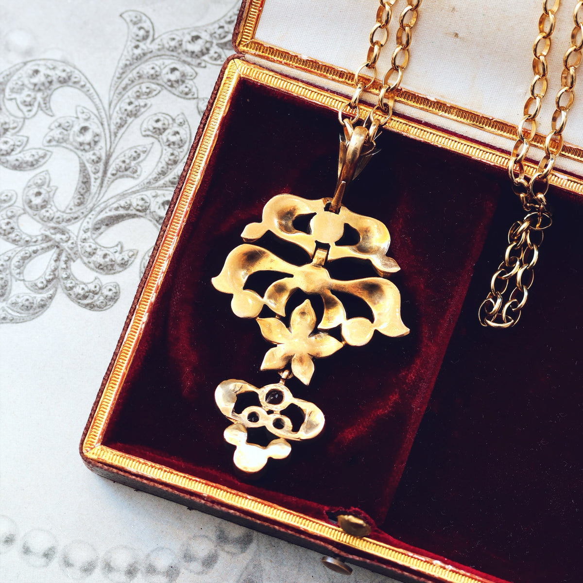 Oh, So Splendid & Rare Antique Iberian Diamond Pendant