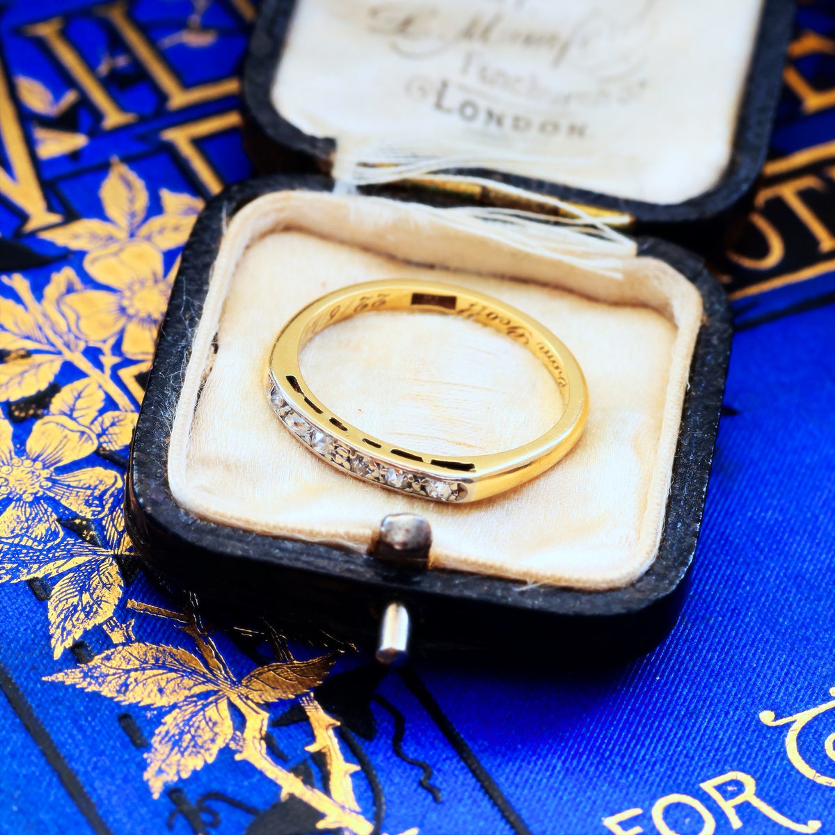 Delightful Date 1946 Diamond Half Eternity Ring