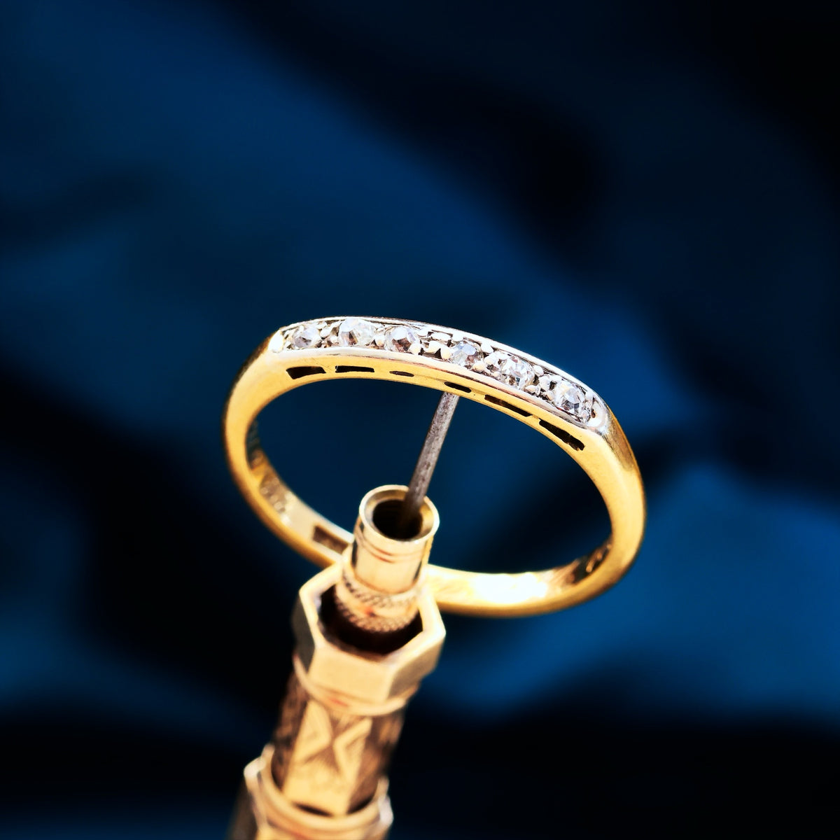 Delightful Date 1946 Diamond Half Eternity Ring