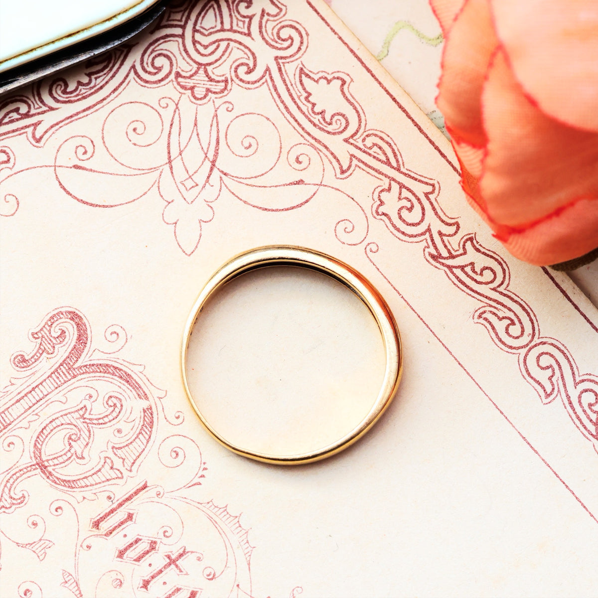 Vintage Date 1994 Diamond Half Eternity Band Ring