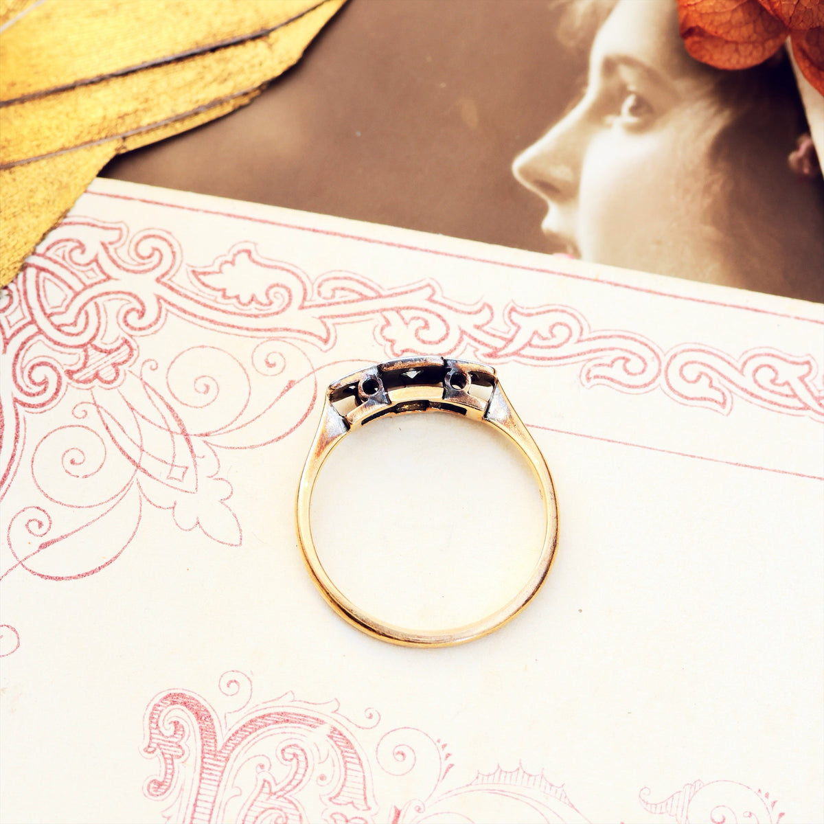 Teeny Sweet! Art Deco Diamond Ring