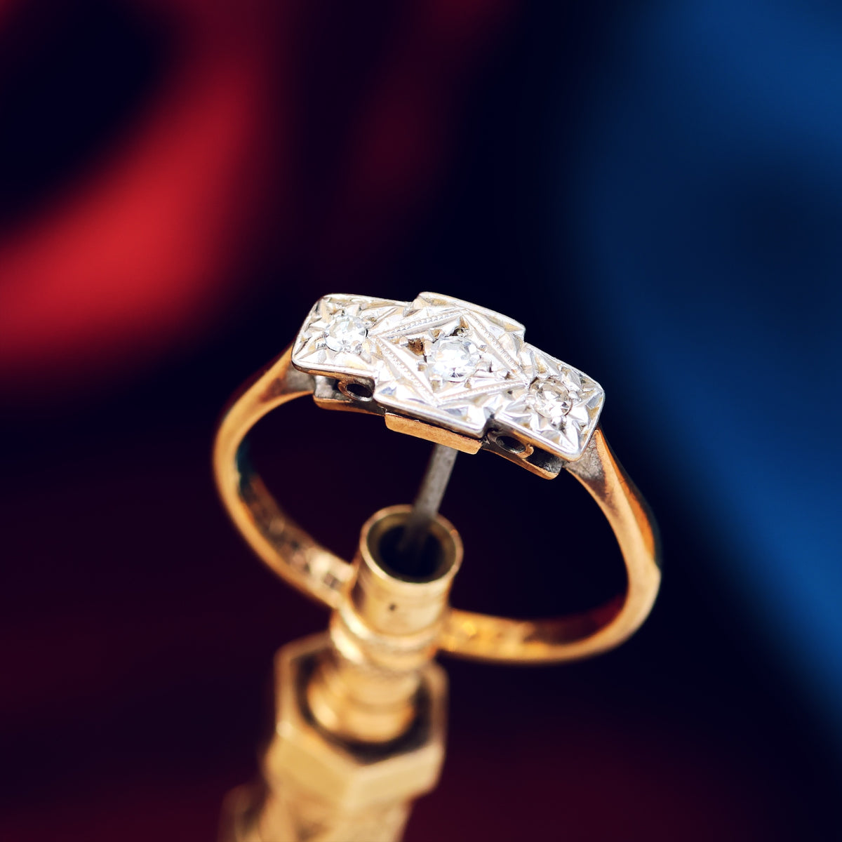 Teeny Sweet! Art Deco Diamond Ring