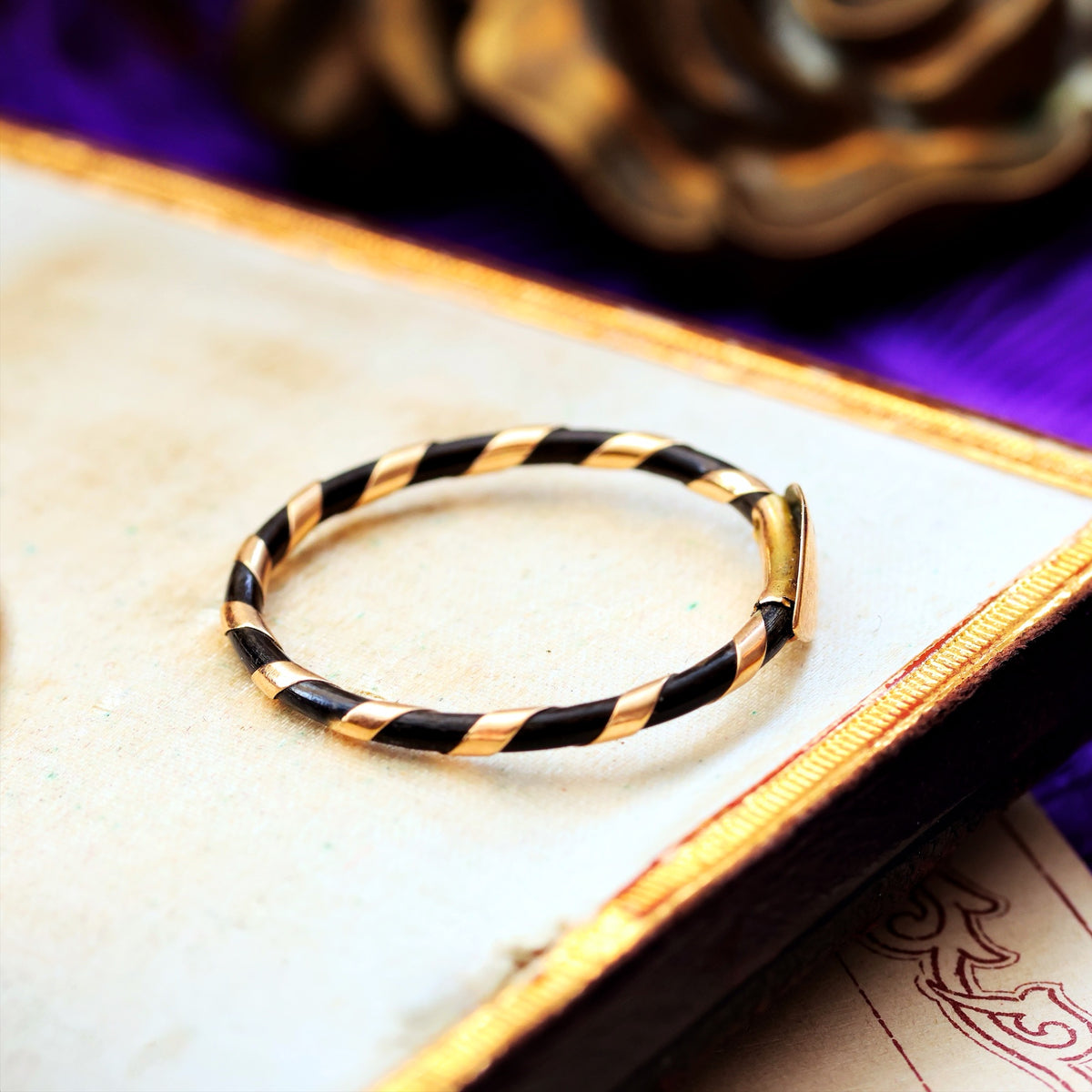 Indian Raj Period Elephant Hair Ring