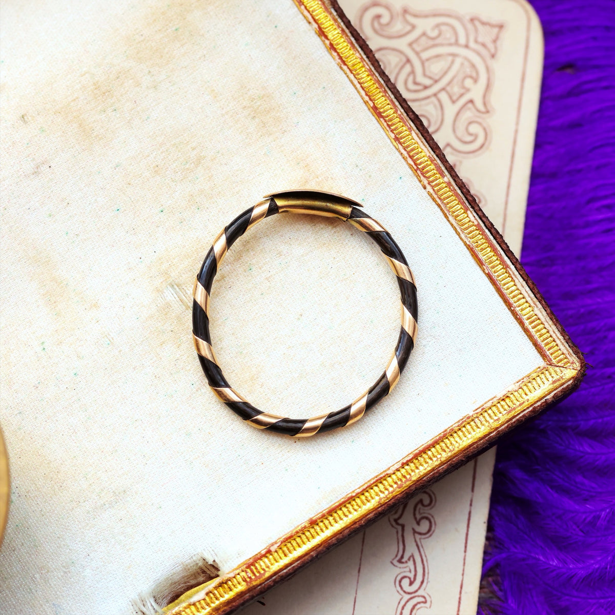 Indian Raj Period Elephant Hair Ring