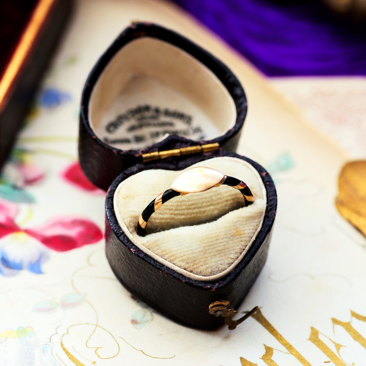 Indian Raj Period Elephant Hair Ring