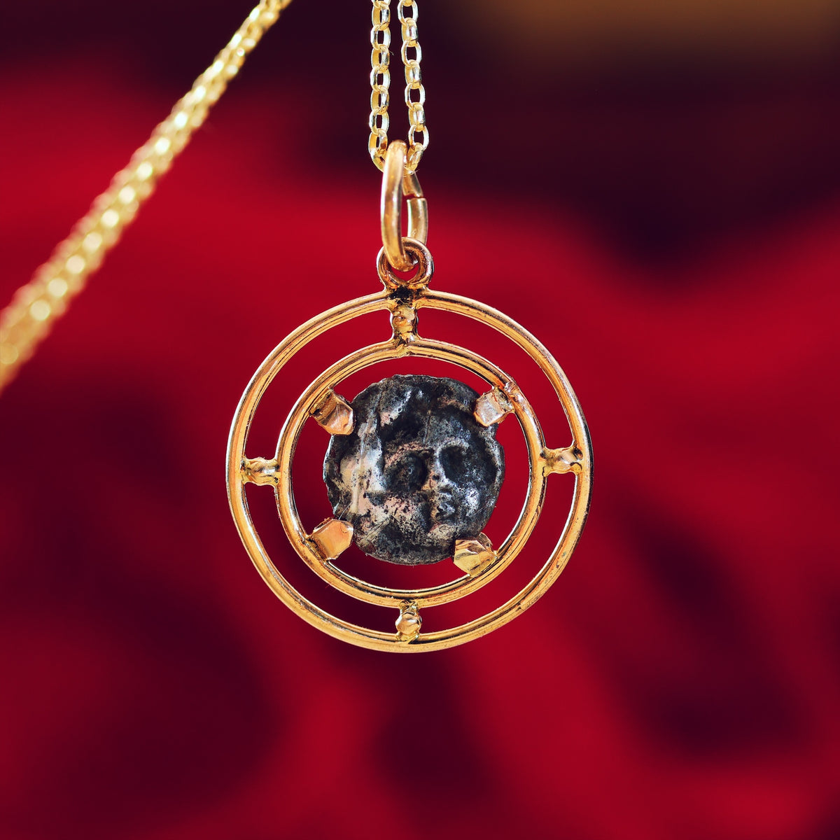 Ancient Greek Apollo Drachm Pendant