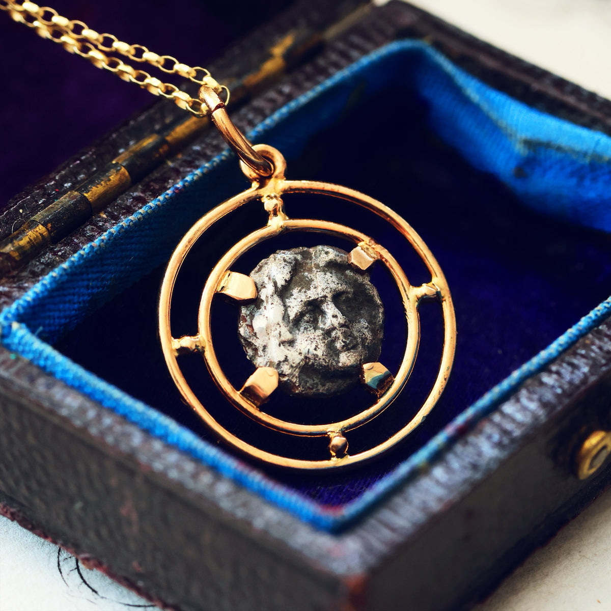 Ancient Greek Apollo Drachm Pendant