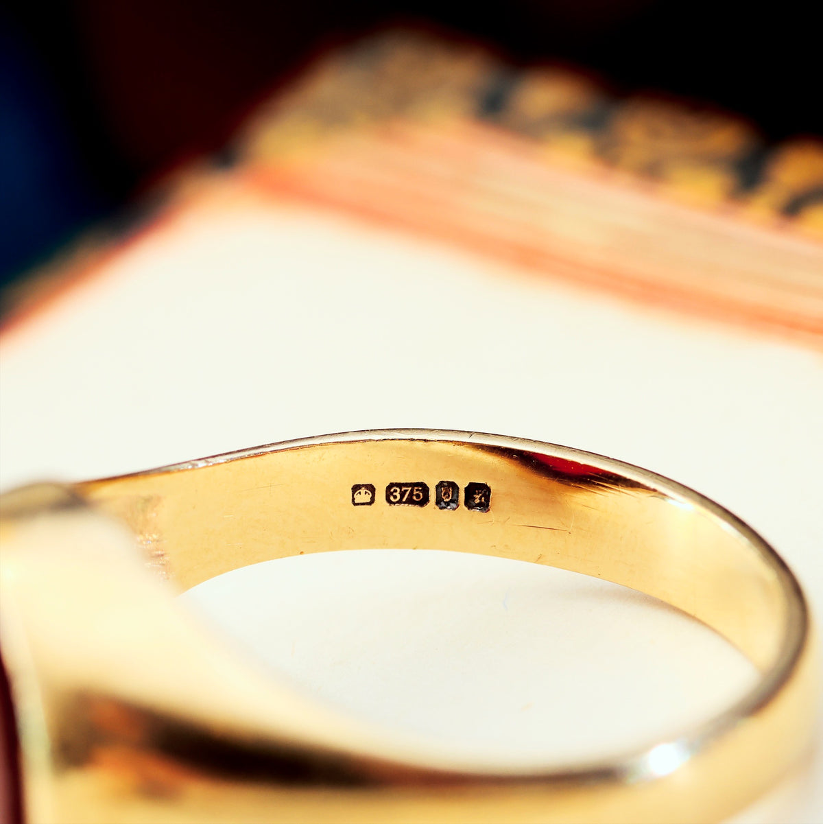 A Classic Vintage Carnelian Signet Ring