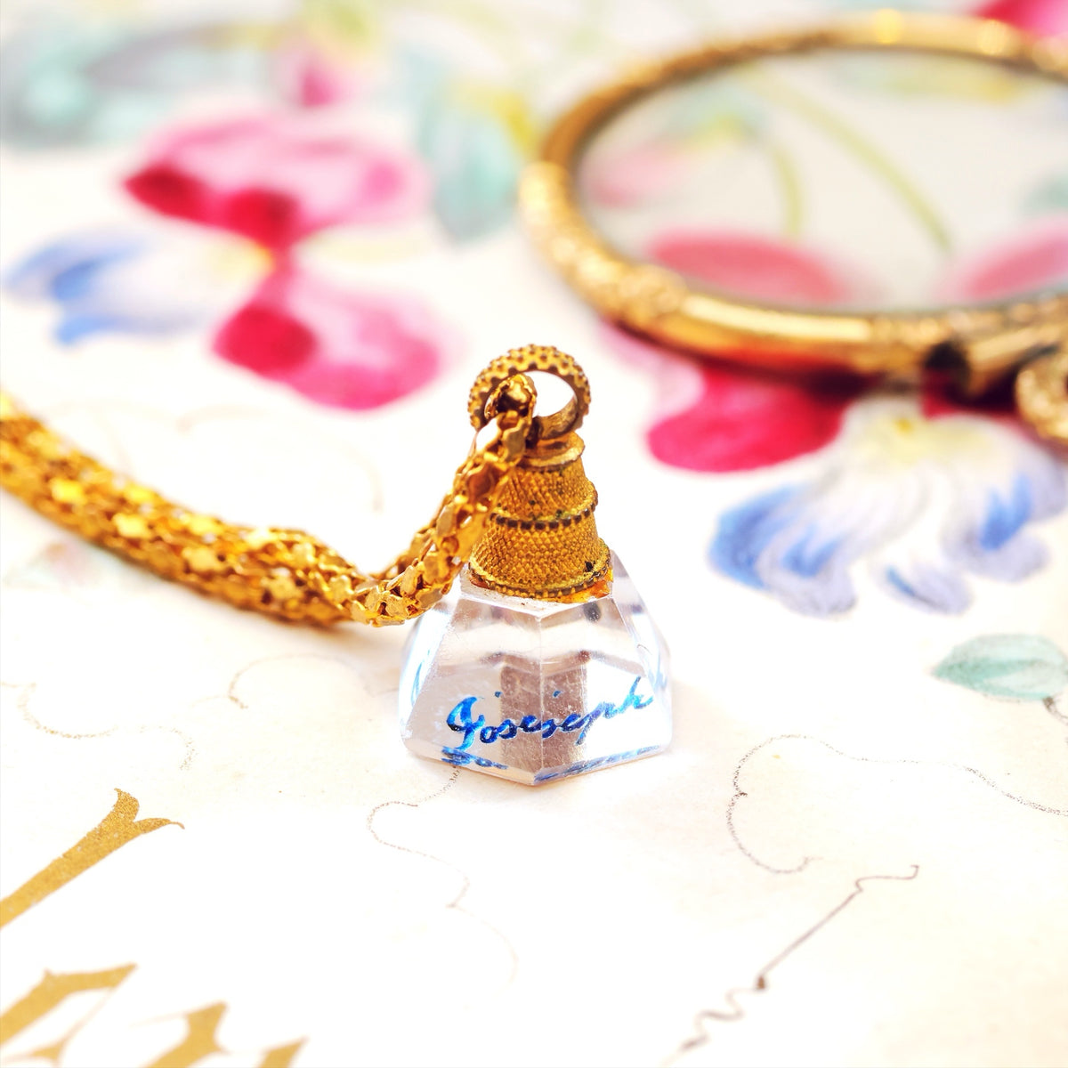 Antique Georgian era 'Joseph' Seal Fob on Chain