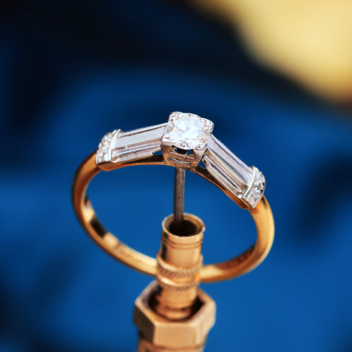 Vintage Art Deco Diamond Engagement Ring