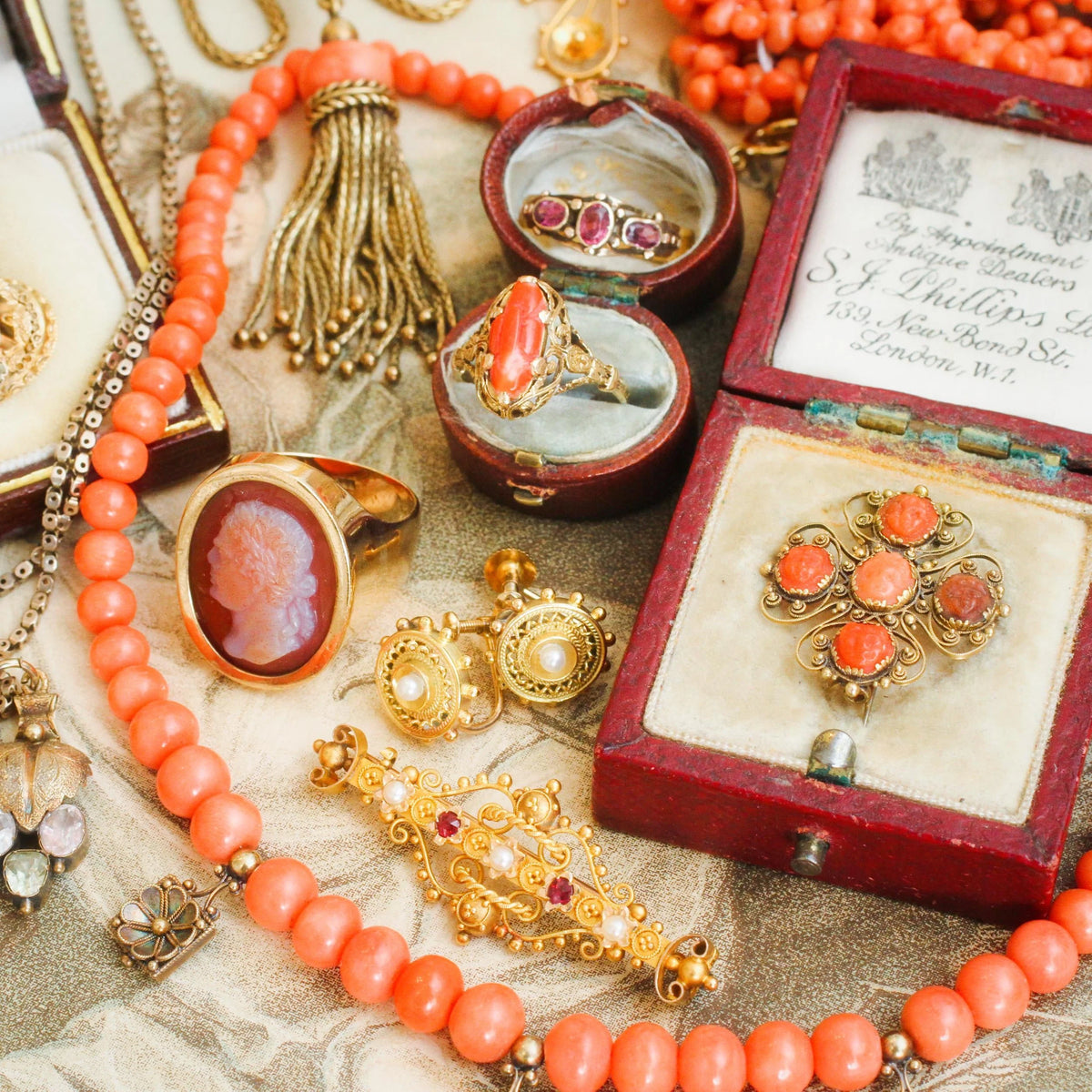 Antique Silver Gilt Archaeological Revivalist Bangle