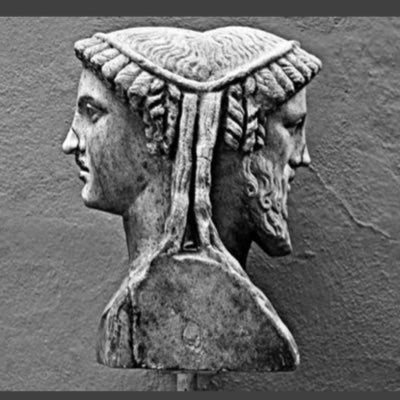 Antique Carnelian 'Janus' Intaglio Signet Ring