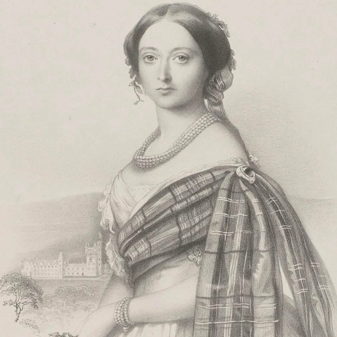 Victorian Scottish Agate Celtic Cross Pendant