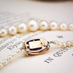 Certificated Antique Natural Saltwater Pearl Necklace