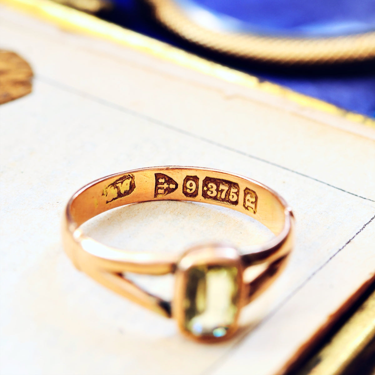 Subdued Beauty! Date 1900 Chrysoberyl Ring