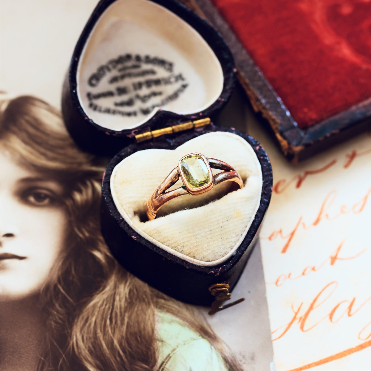 Subdued Beauty! Date 1900 Chrysoberyl Ring