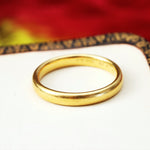 Antique Date 1917 22ct Gold Wedding Ring