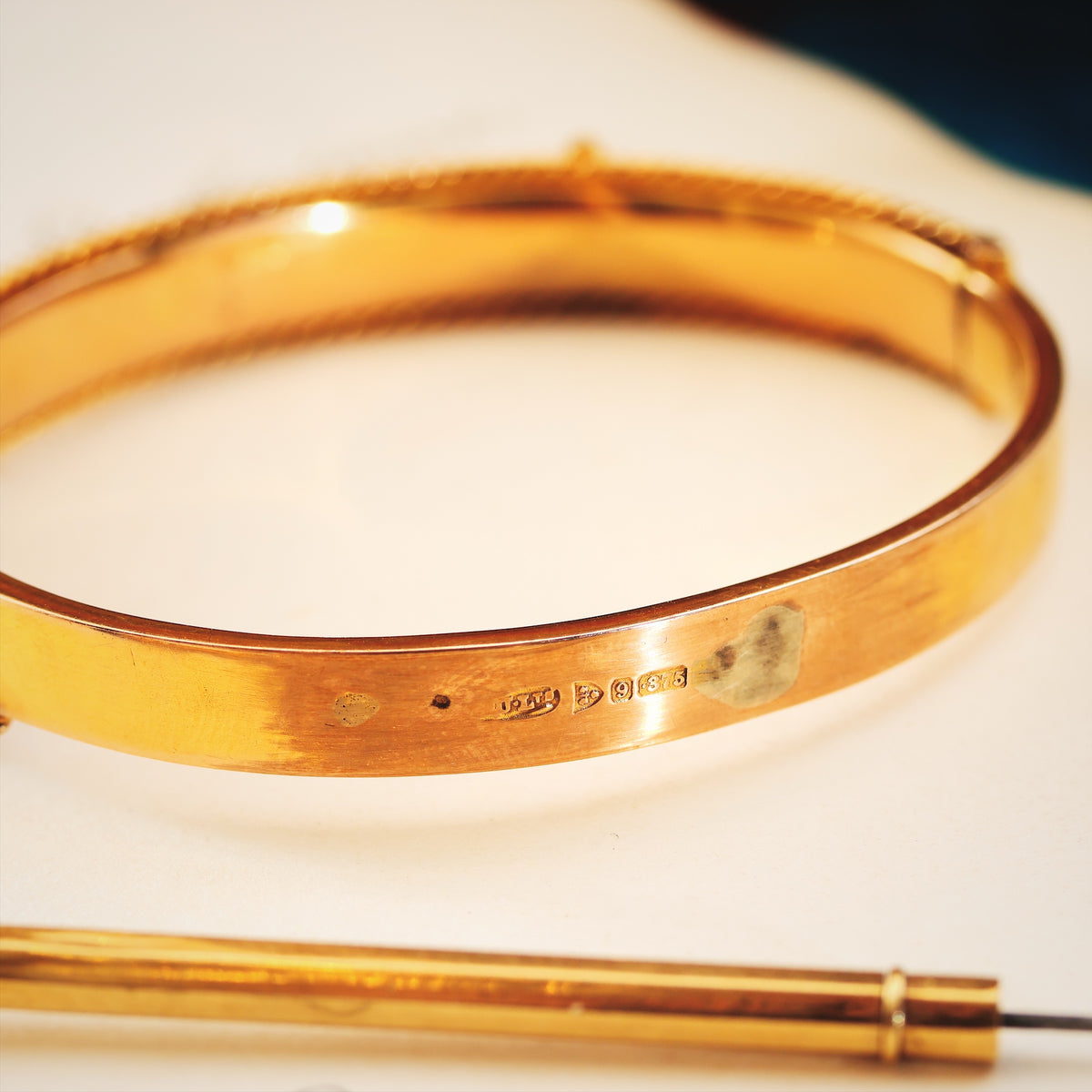 Starry Nights! Edwardian Sapphire & Diamond Bangle