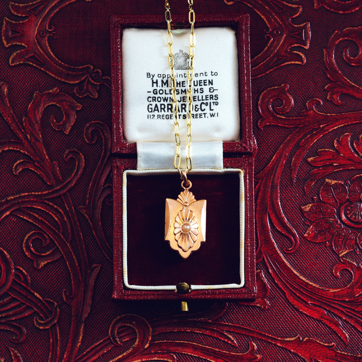 Antique Art Nouveau French Pendant