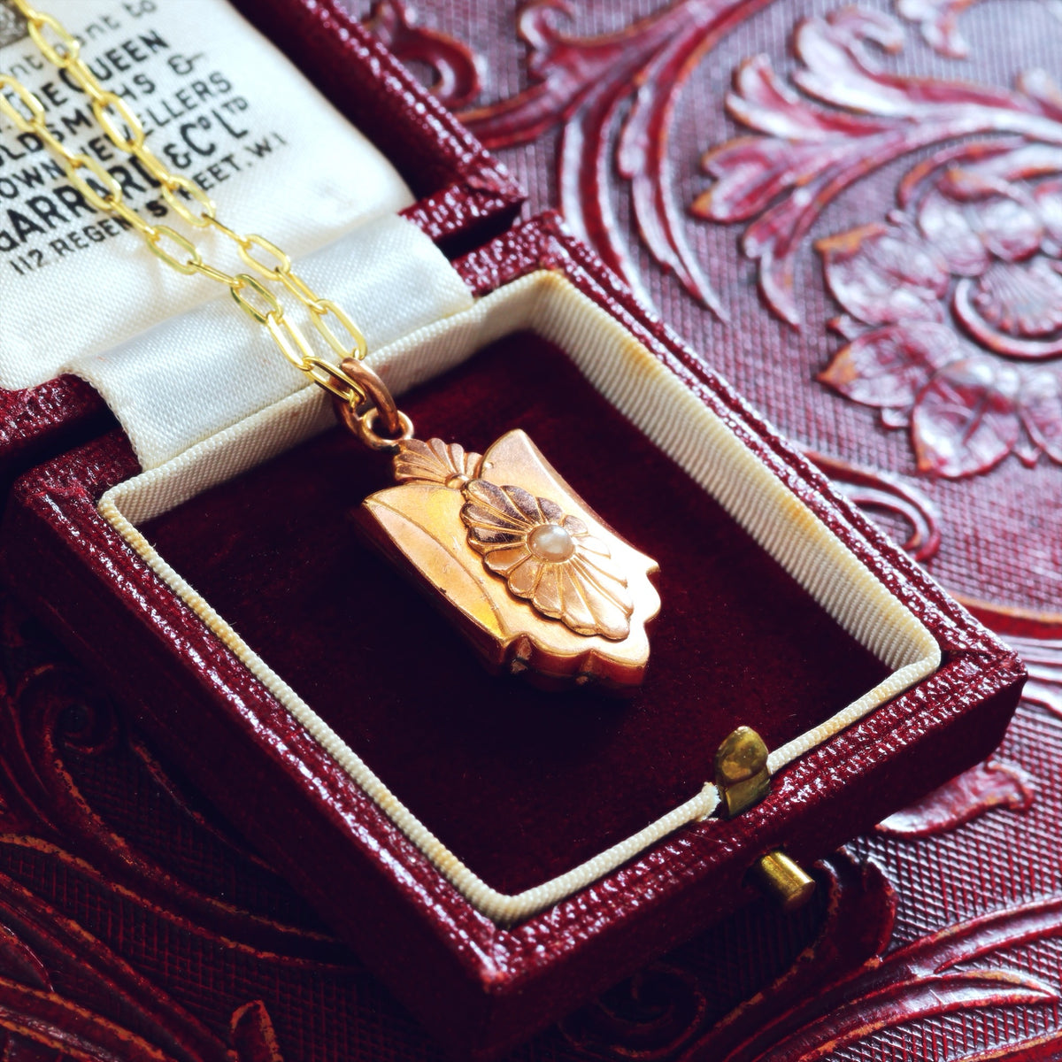 Antique Art Nouveau French Pendant