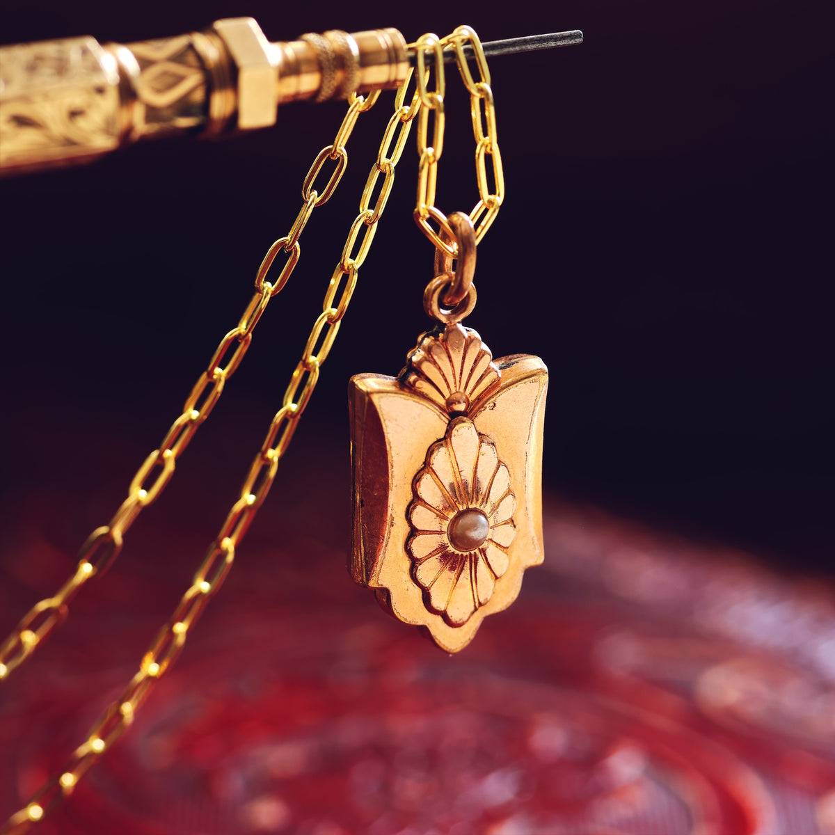 Antique Art Nouveau French Pendant