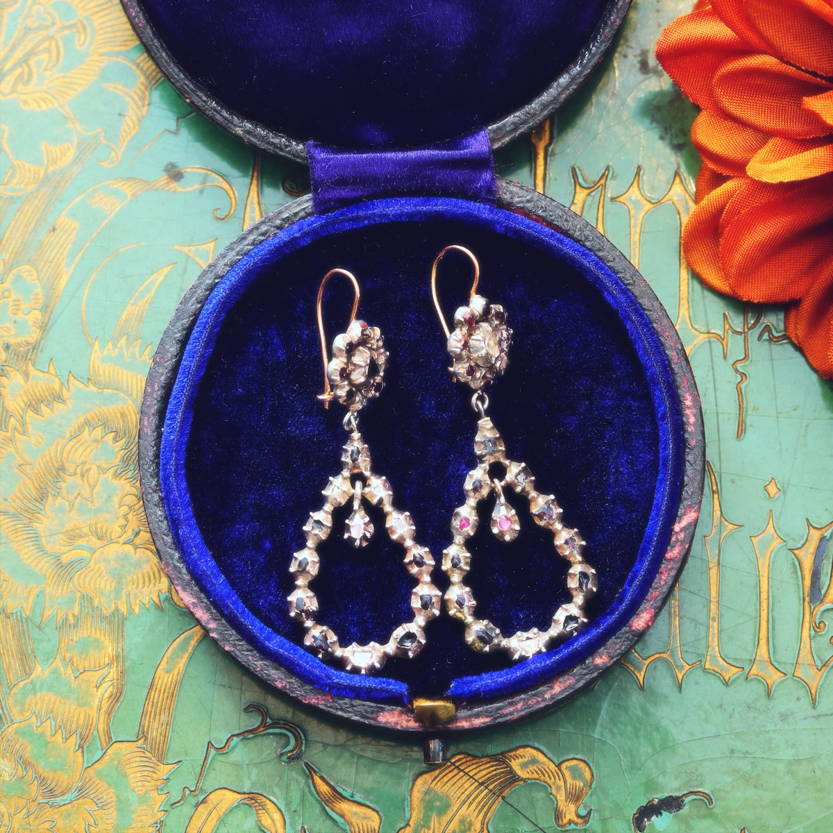 Antique French Regional 'Arlesian' Earrings