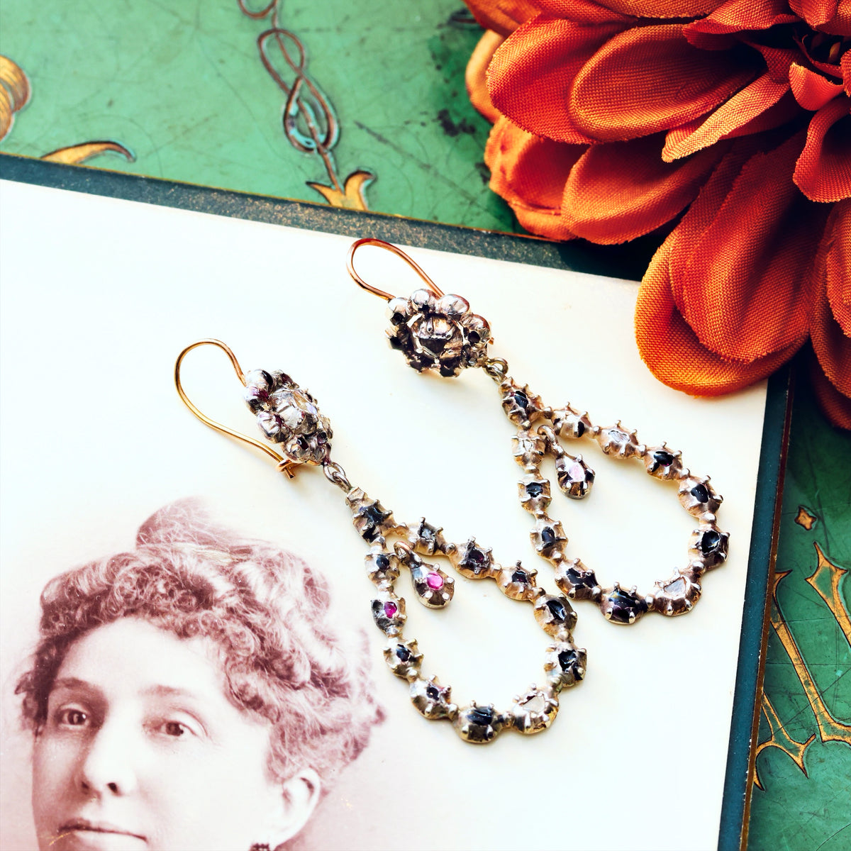 Antique French Regional 'Arlesian' Earrings