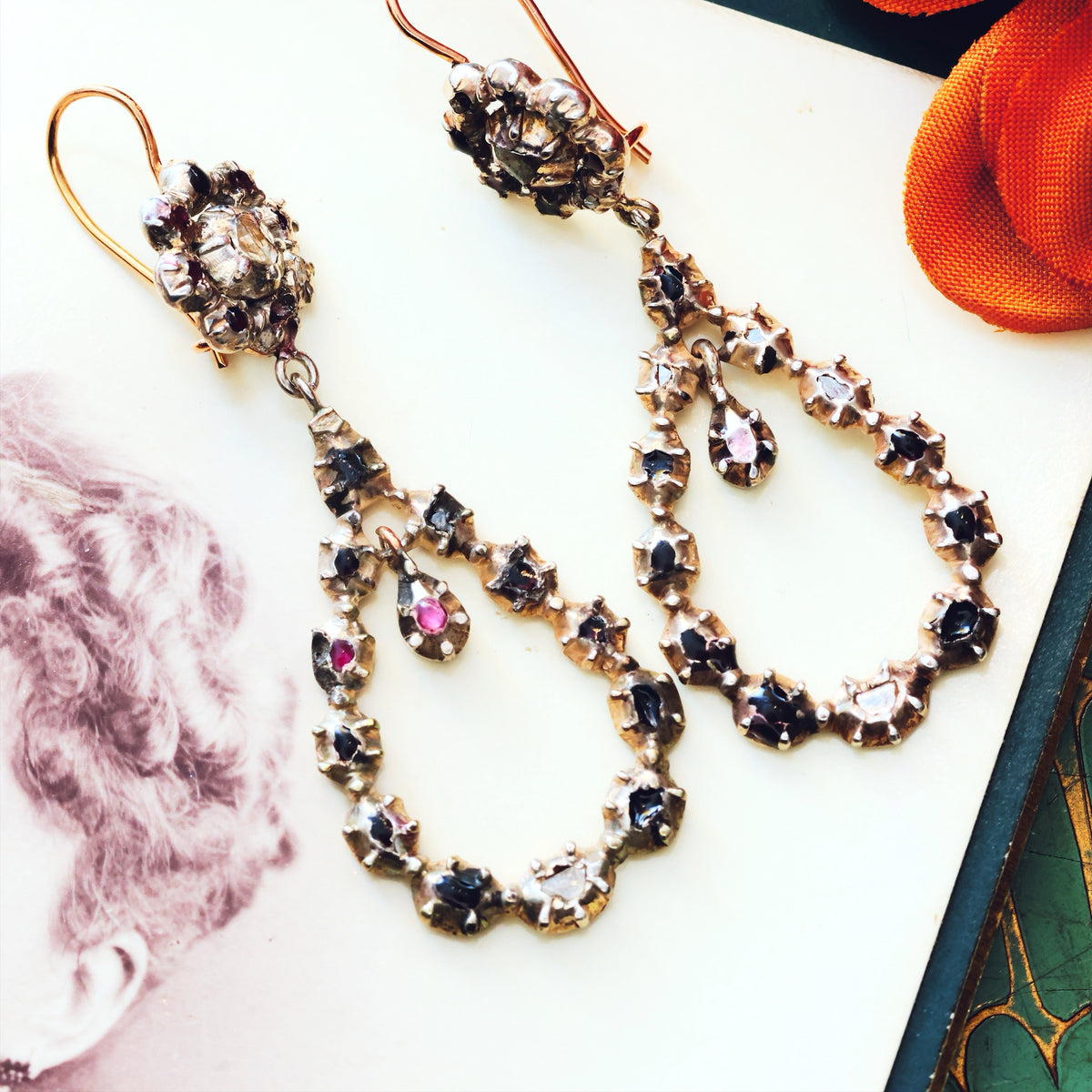 Antique French Regional 'Arlesian' Earrings