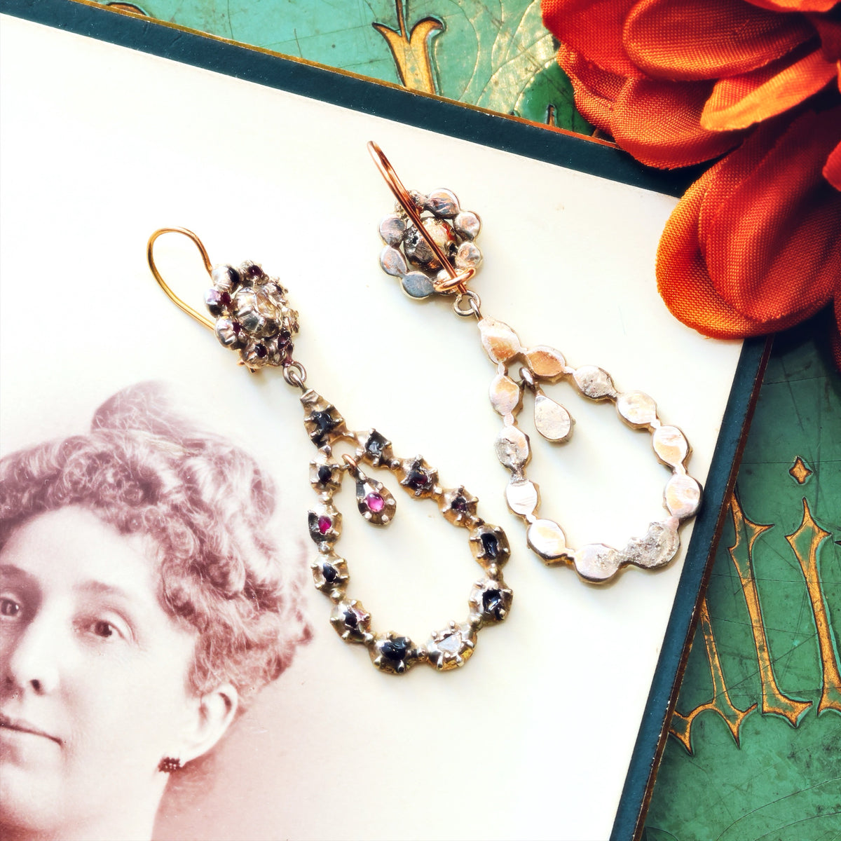 Antique French Regional 'Arlesian' Earrings