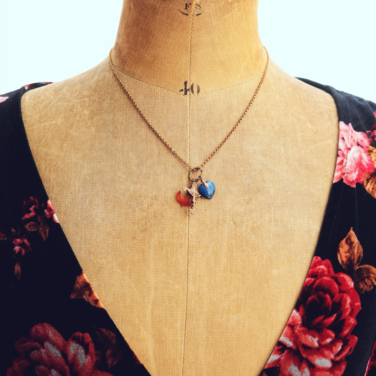 Antique Georgian Faith, Hope & Charity Charm