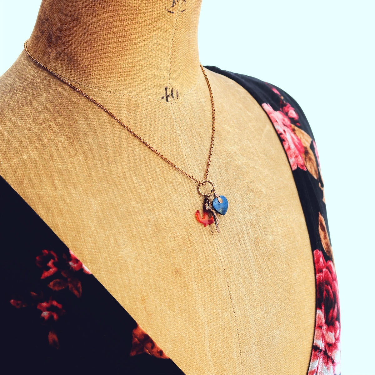 Antique Georgian Faith, Hope & Charity Charm