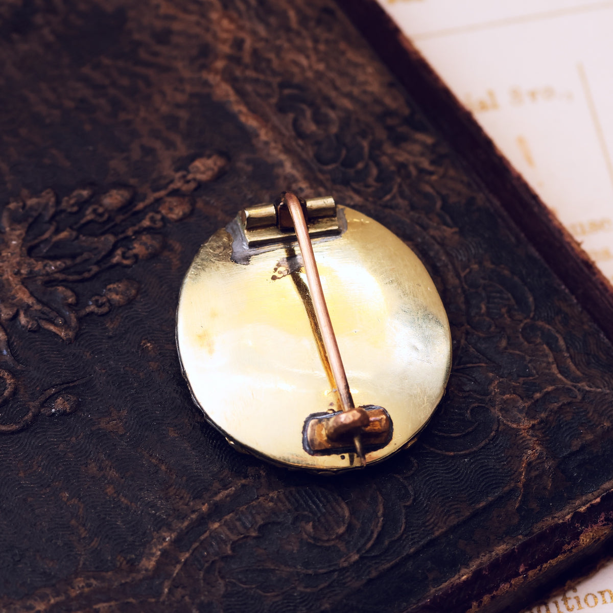Antique Georgian Intaglio Sardonyx Brooch
