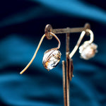 Antique Georgian Foiled Paste Earrings