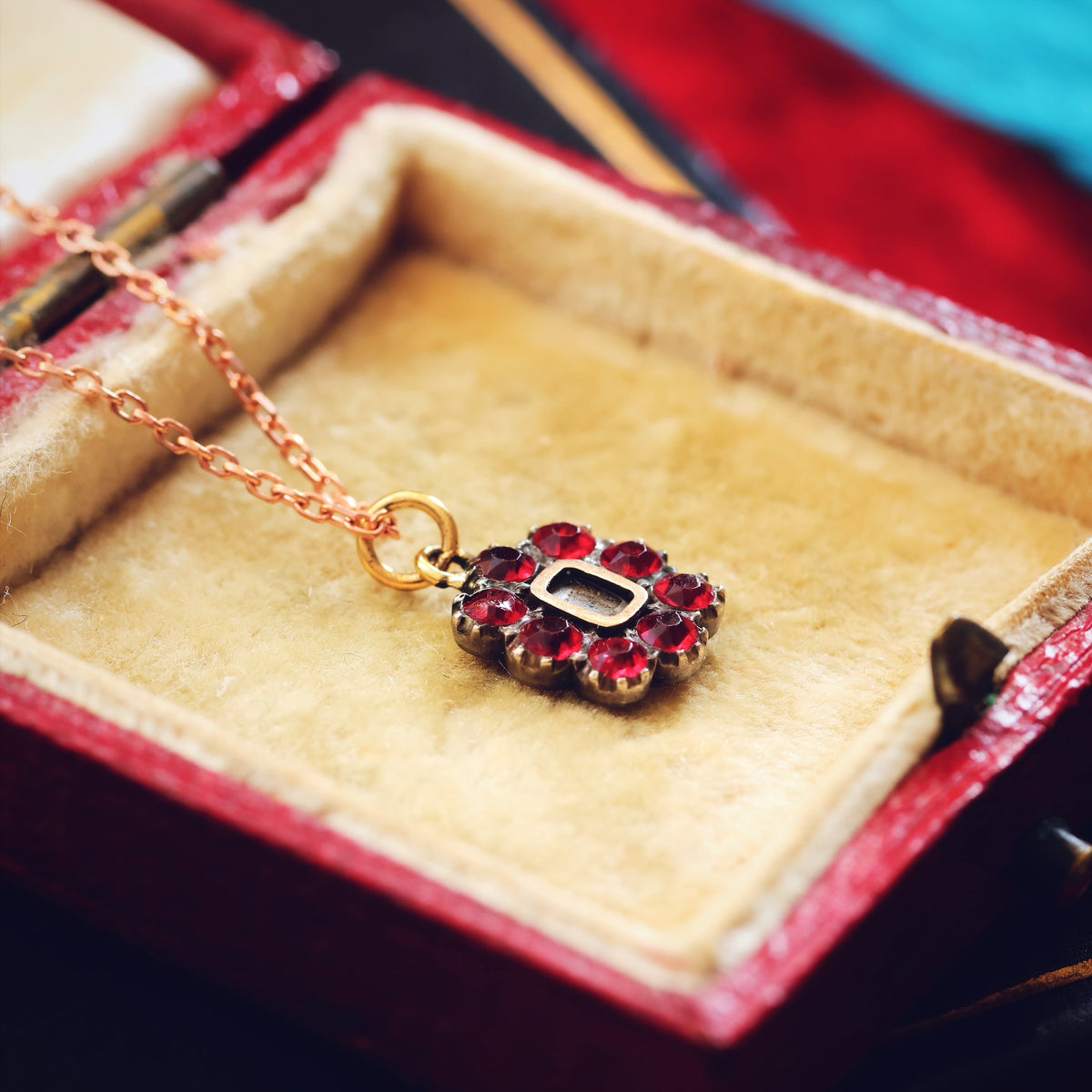 Antique Georgian Mini Fichu Locket Pendant
