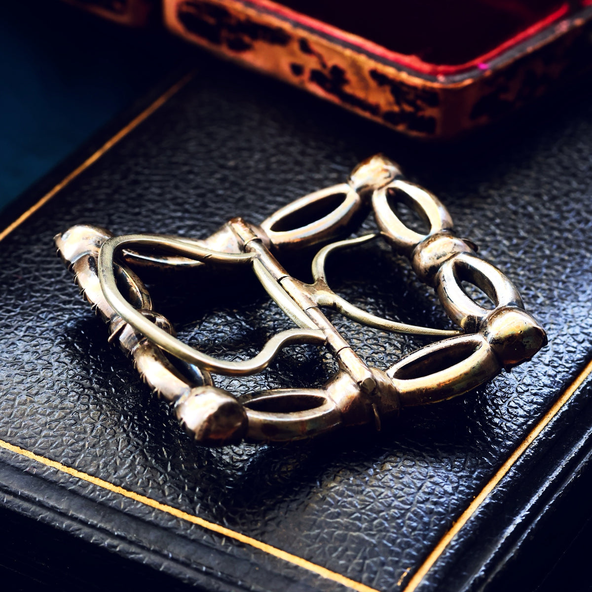 Superb Quality Antique Georgian Silver Paste Buckle