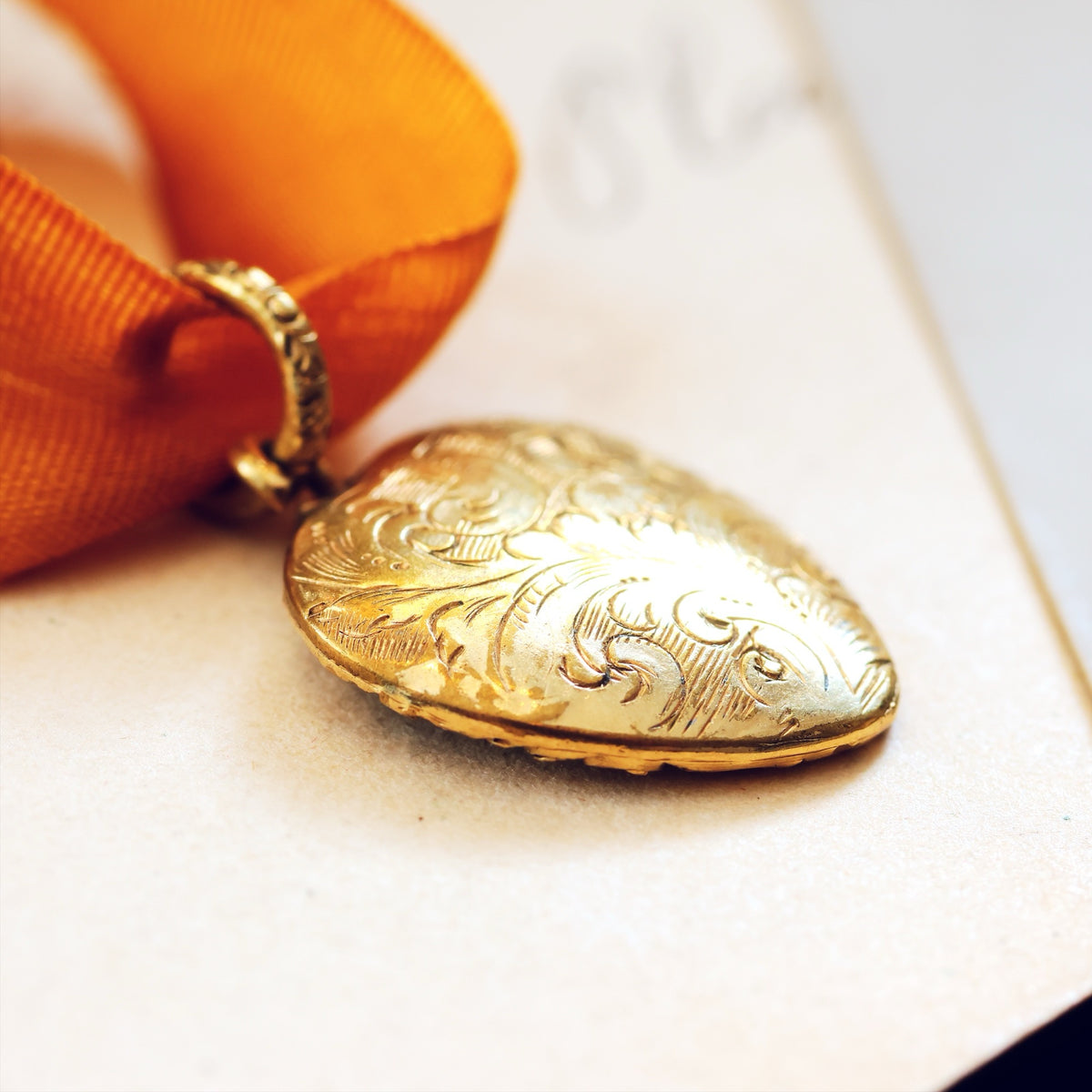 Heart Shaped Rococo Styled Georgian Picture Locket