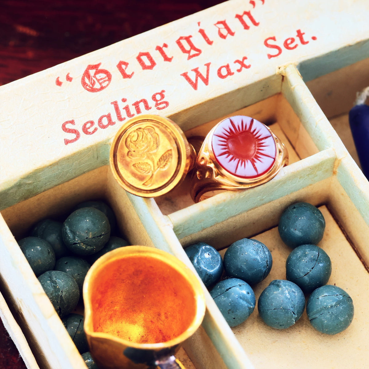 Antique Intaglio Sardonyx Signet Ring