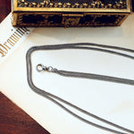 Antique Victorian Silver Longuard Chain
