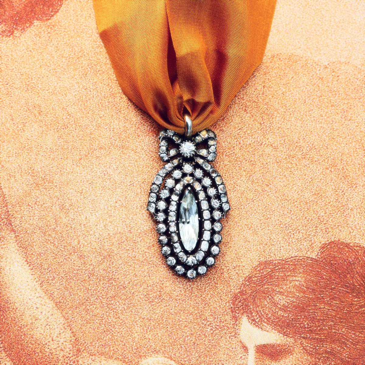 Antique Silver Minas Novas Portuguese Pendant