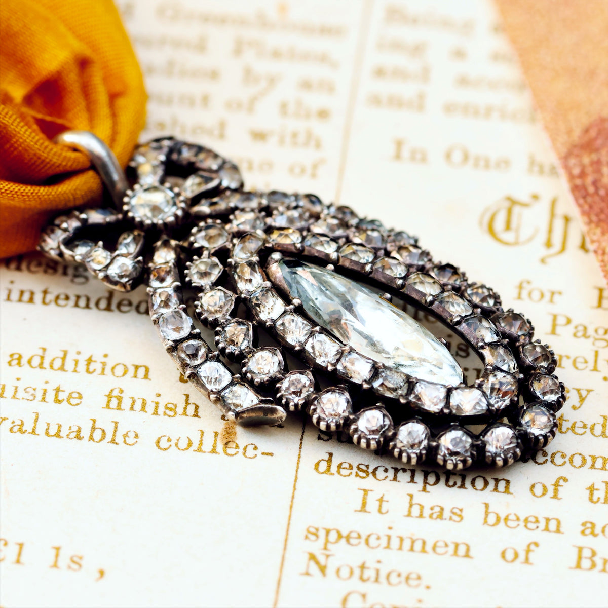 Antique Silver Minas Novas Portuguese Pendant