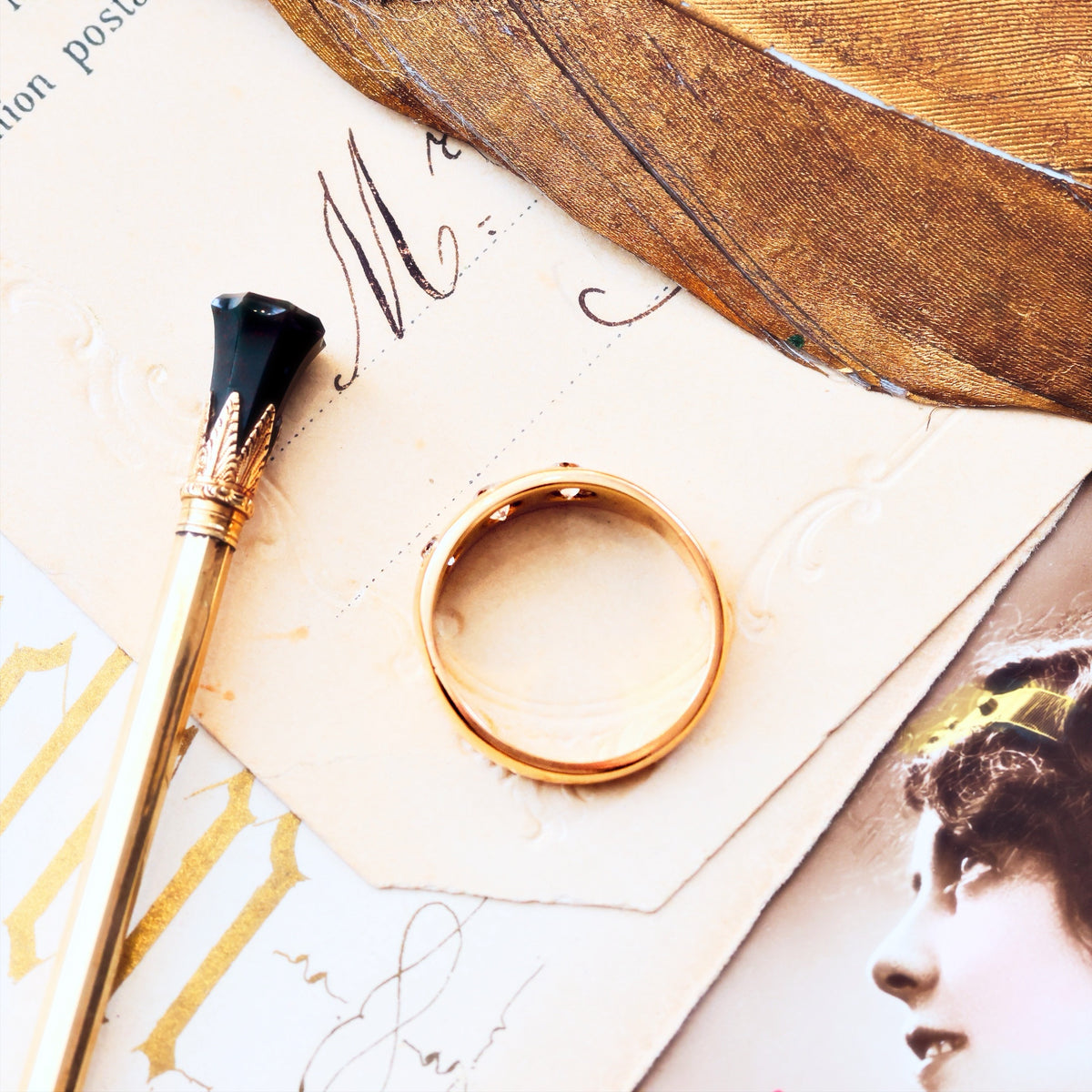 Lucky in Love! Starry Gypsy Set Diamond Band Ring