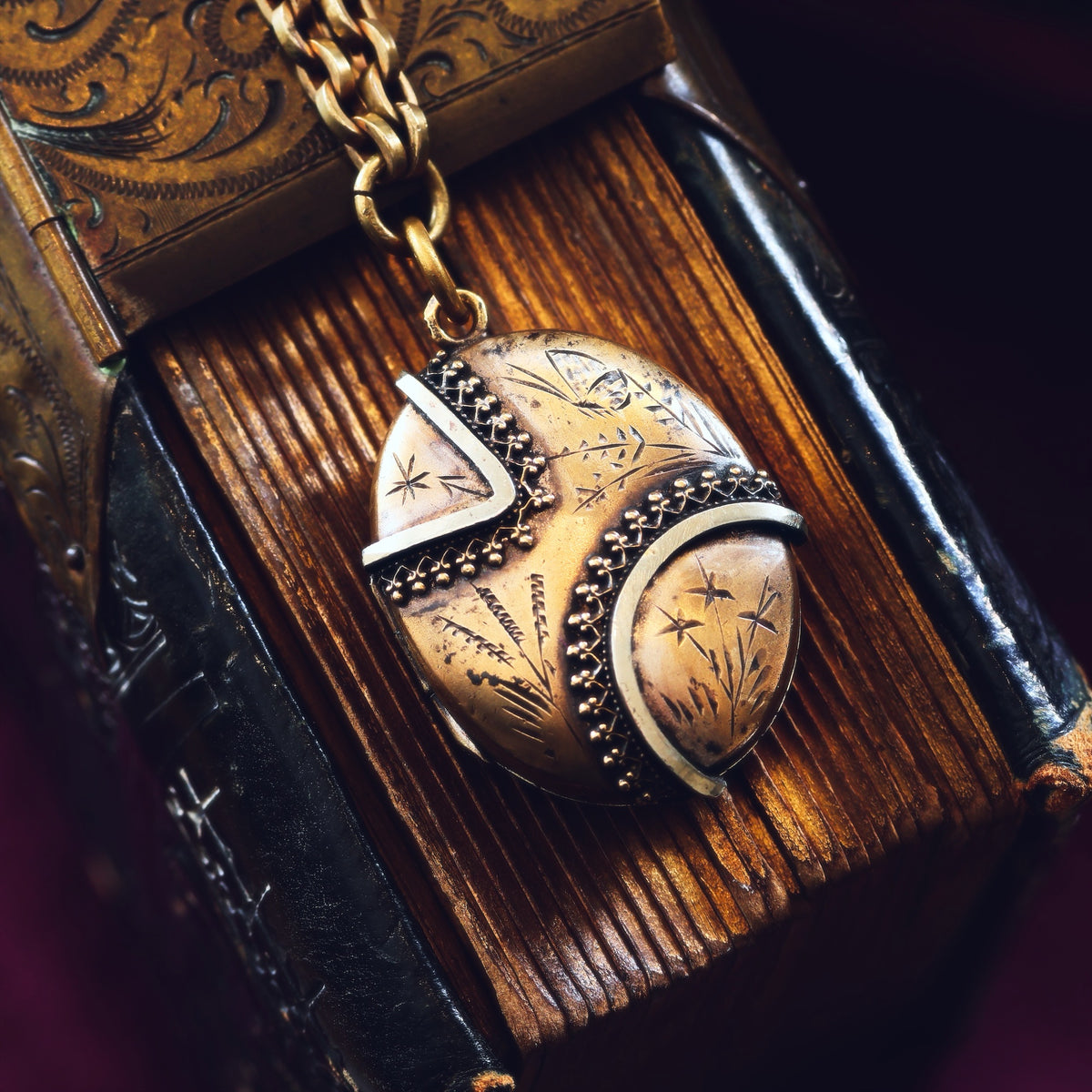 Antique Victorian Aesthetic Revival Locket